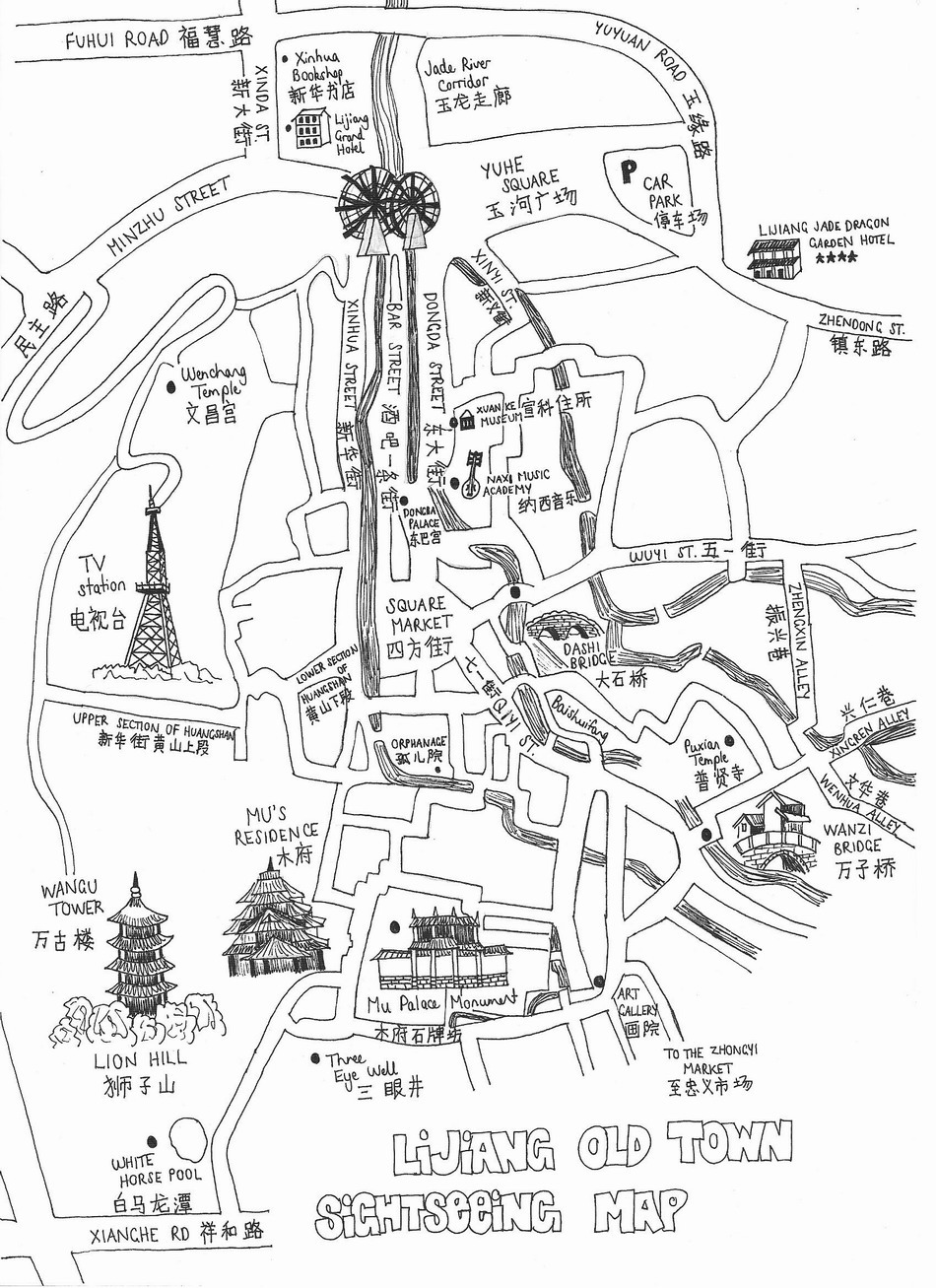 map20lijiang20town